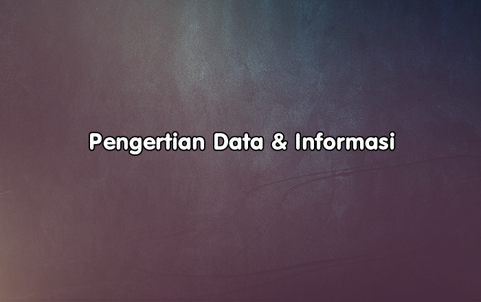 Pengertian Data & Infromasi, Fungsi Serta Perbedaan Antara Data dan Informasi